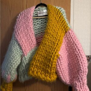 Hope Macaulay Pastel Chunky Knit Sweater